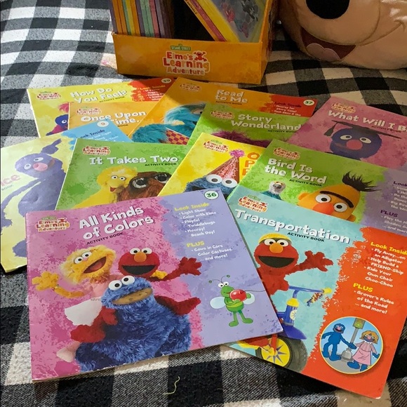 SesameStreet Elmo Learning Adventure Activity Book - Picture 1 of 16